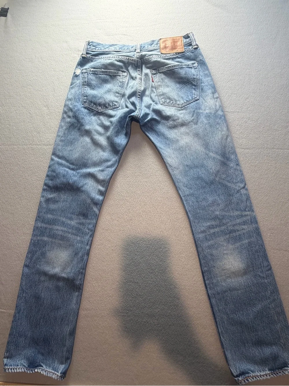 Levi’s 501 Distressed Ripped Straight Jeans Men’s 30x32